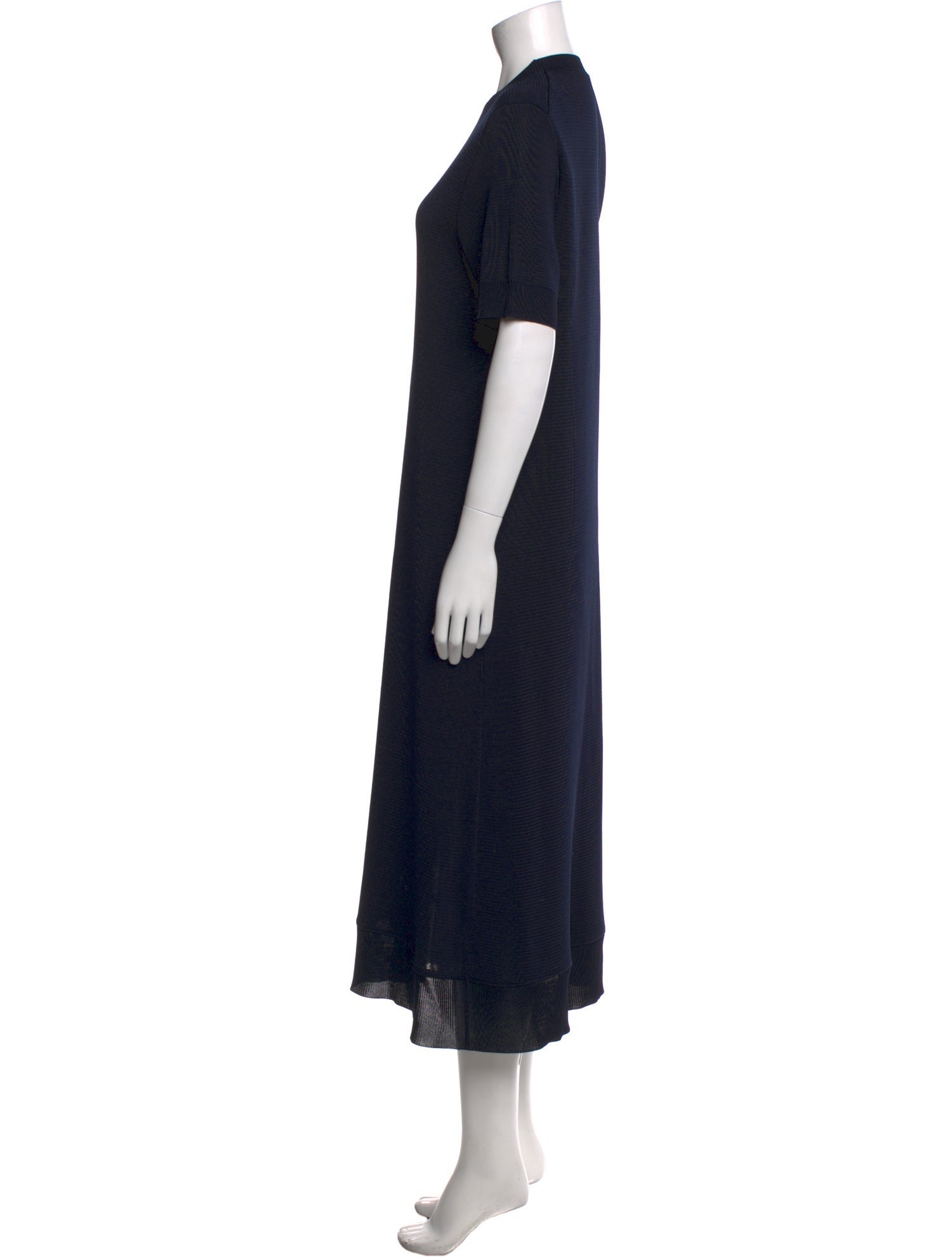The Row Crew Neck Midi Length Dress