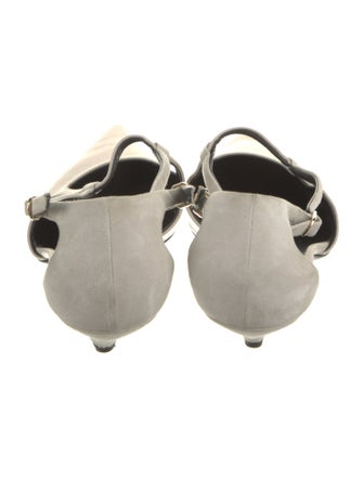 The Row Cutout Accent Slingback Pumps