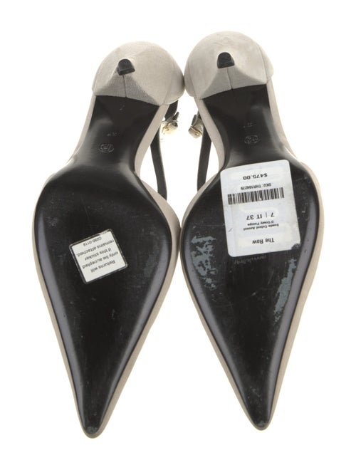 The Row Cutout Accent Slingback Pumps