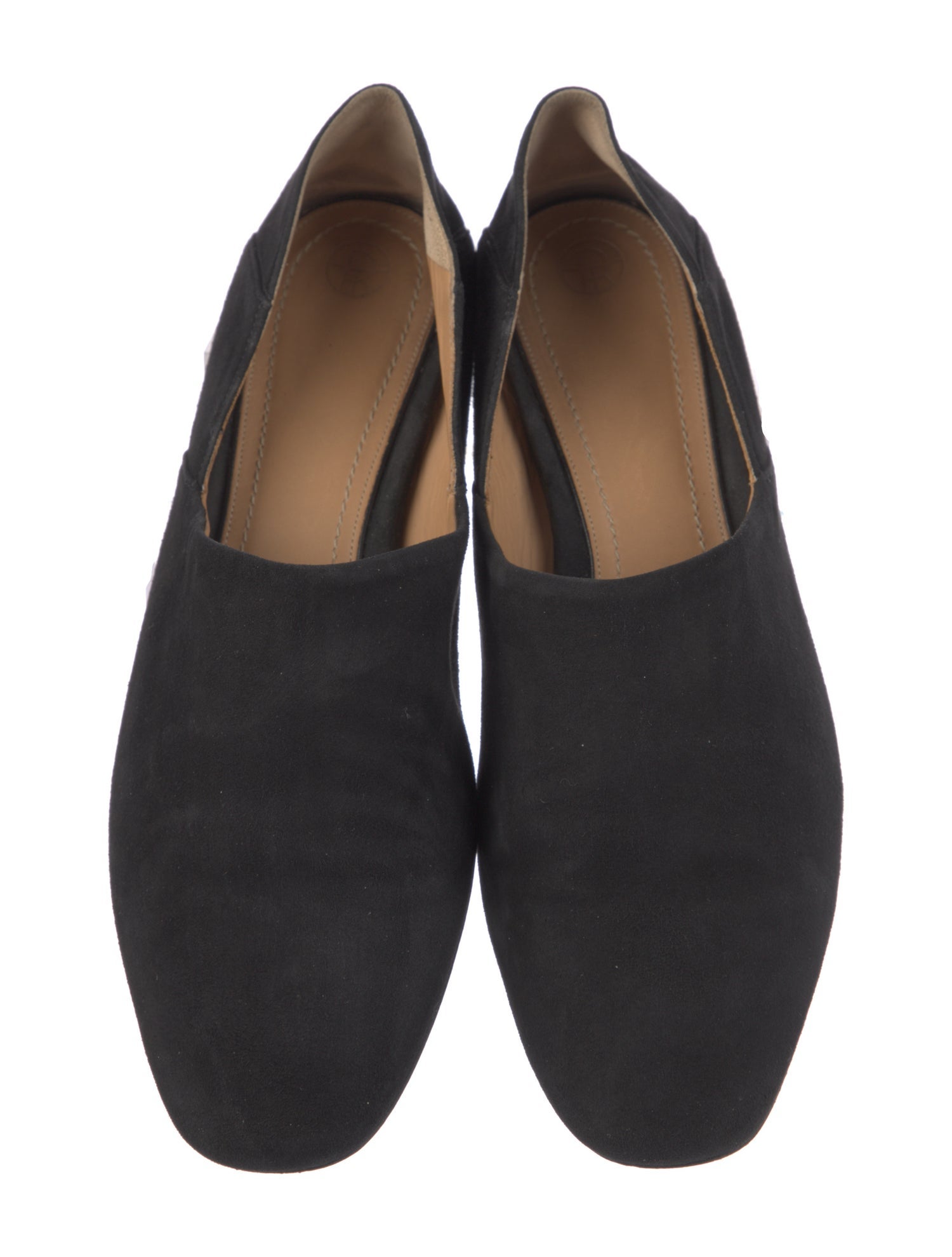 The Row Suede Mules