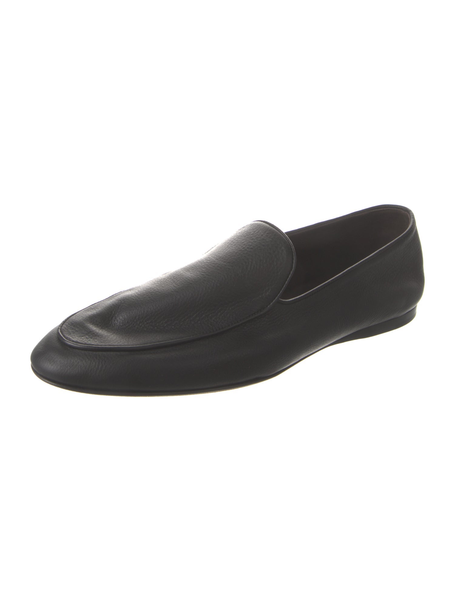 The Row Awar Leather Loafers
