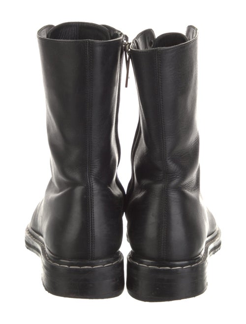 The Row Fara Leather Combat Boots