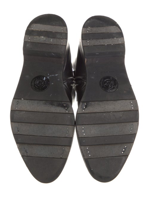 The Row Fara Leather Combat Boots