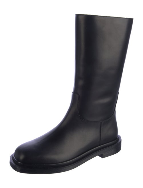 The Row Leather Rain Boots
