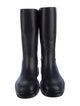 The Row Leather Rain Boots