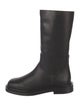 The Row Leather Rain Boots