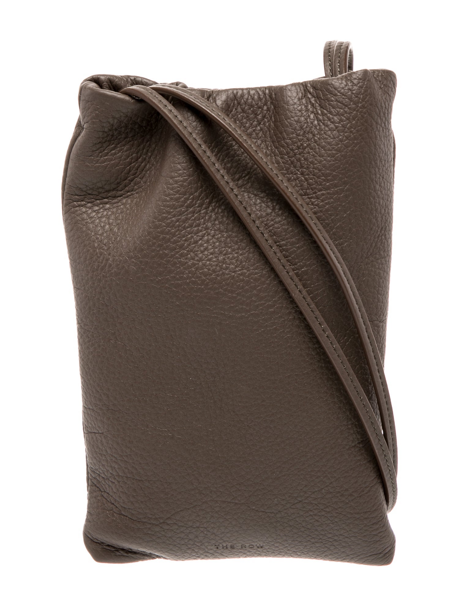 The Row Leather Bucket Bag