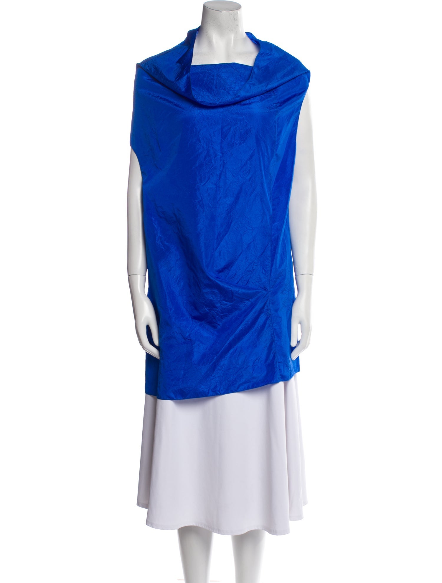 The Row Asymmetric Aria Silk Tunic