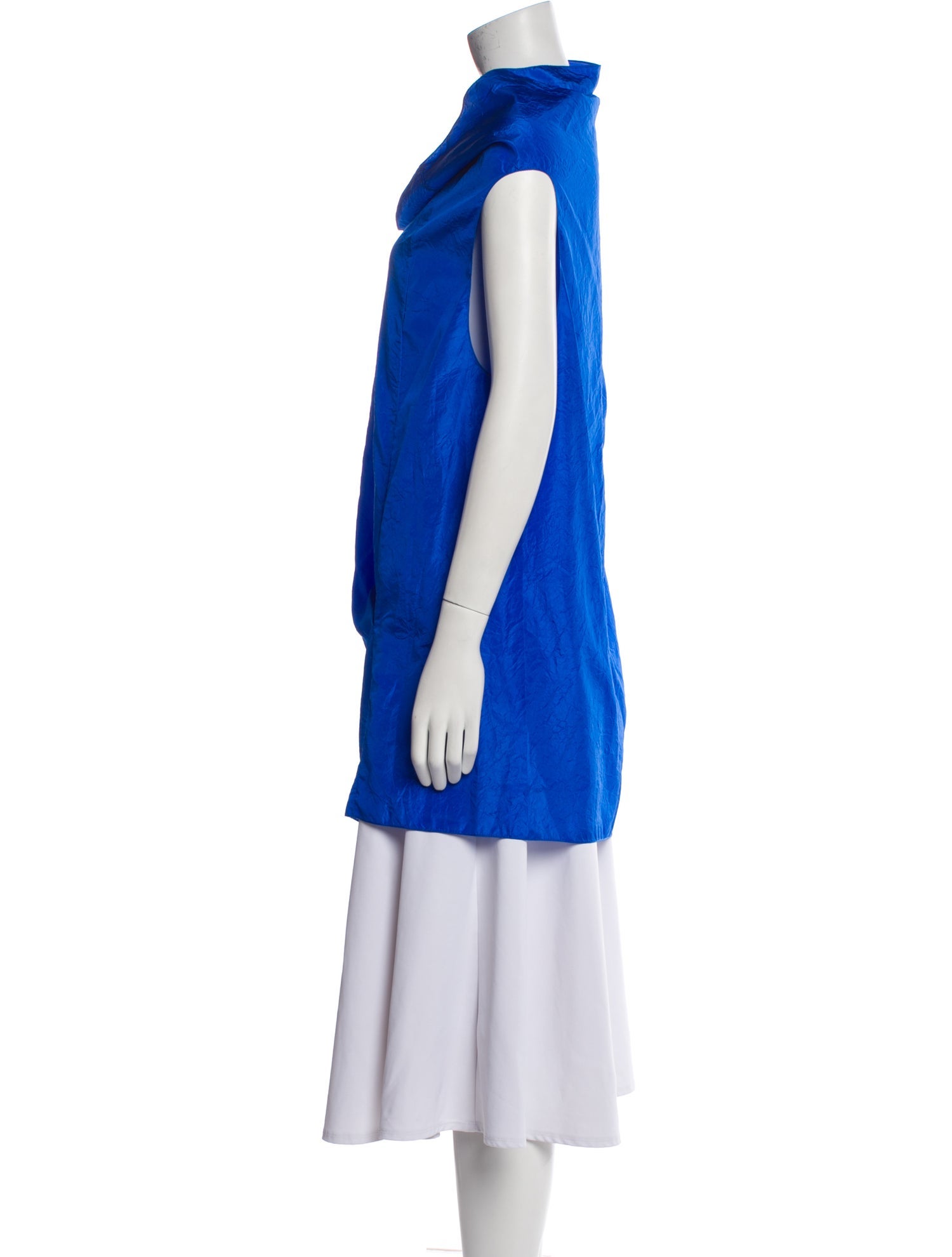 The Row Asymmetric Aria Silk Tunic