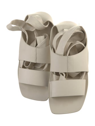 The Row Leather Gladiator Sandals