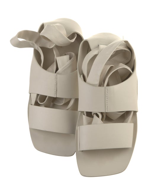 The Row Leather Gladiator Sandals