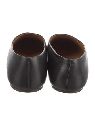 The Row Square Leather Mules