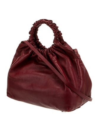 The Row Leather Double Circle