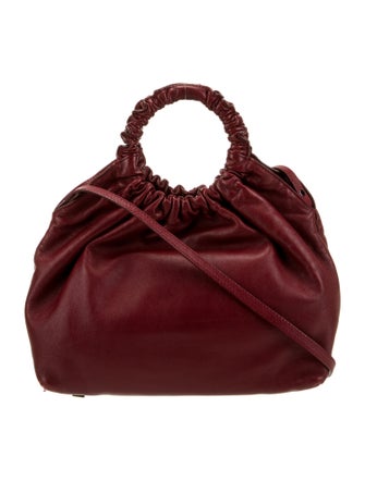 The Row Leather Double Circle