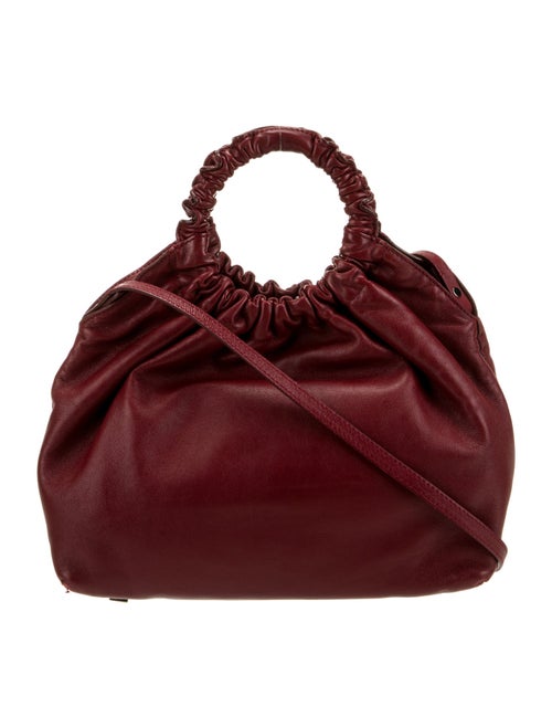 The Row Leather Double Circle