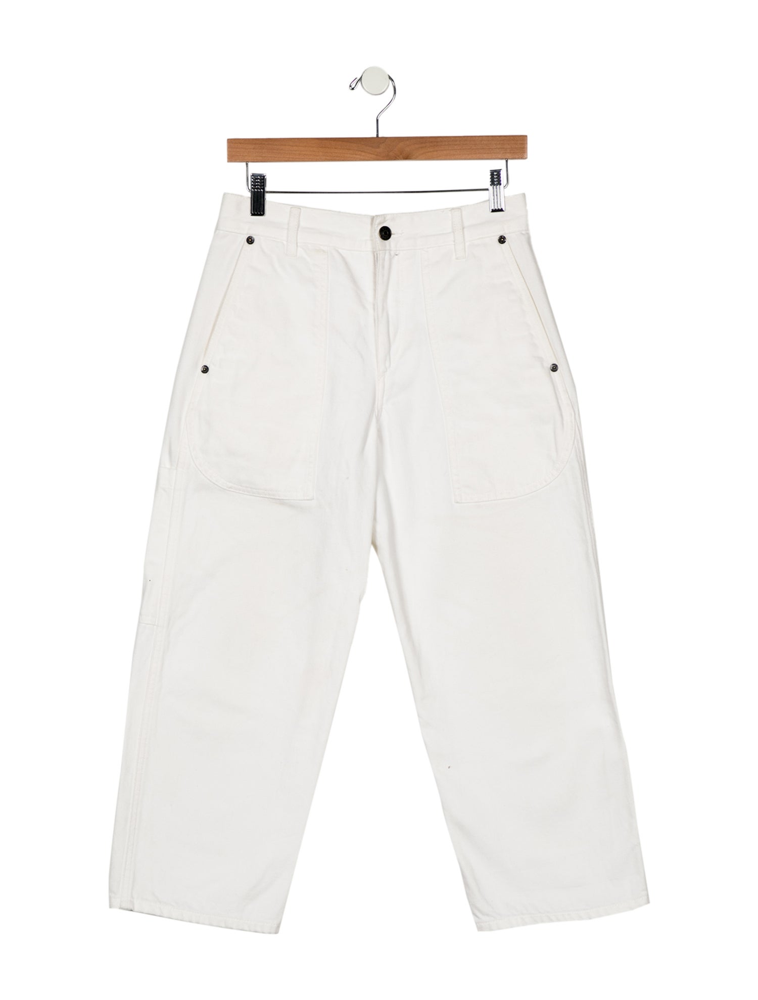 The Row High-Rise Straight Leg Jeans