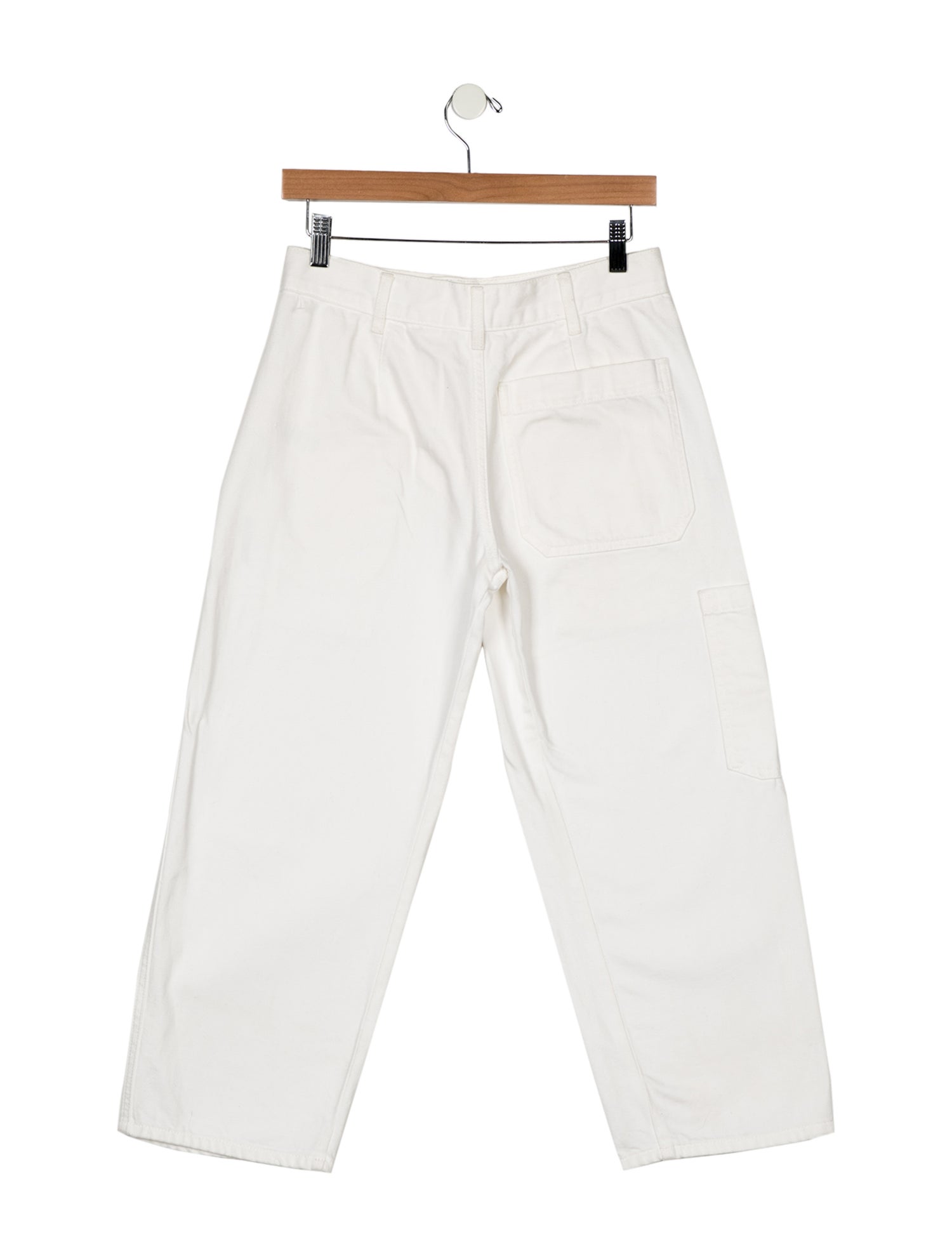 The Row High-Rise Straight Leg Jeans
