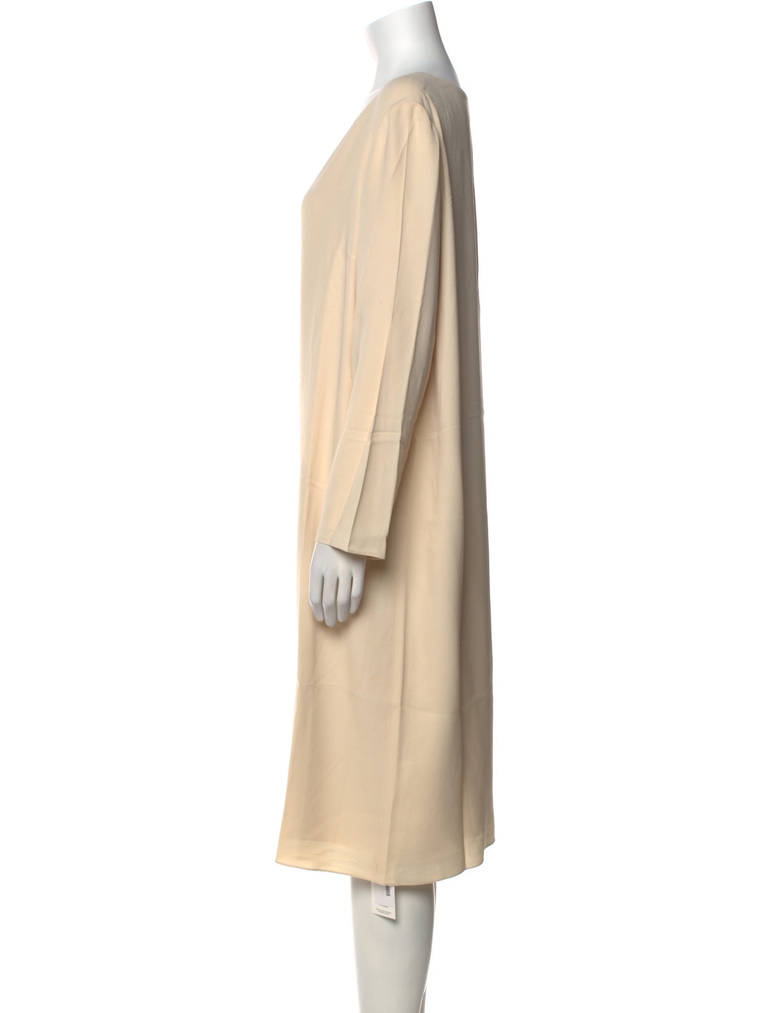 The Row Scoop Neck Knee-Length Dress