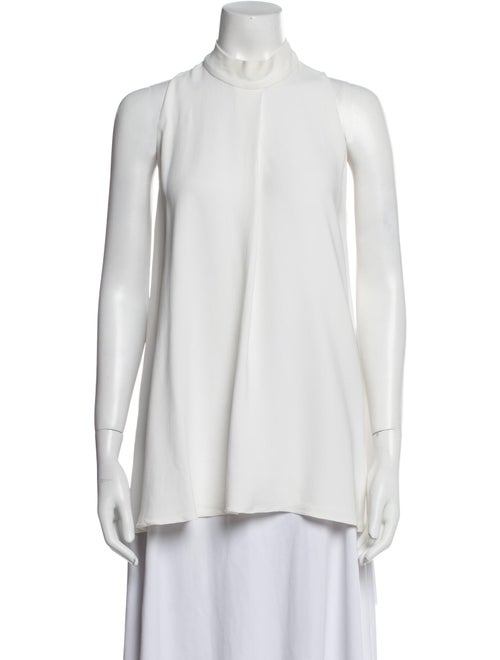 The Row Mock Neck Sleeveless Tunic