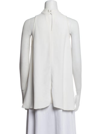 The Row Mock Neck Sleeveless Tunic