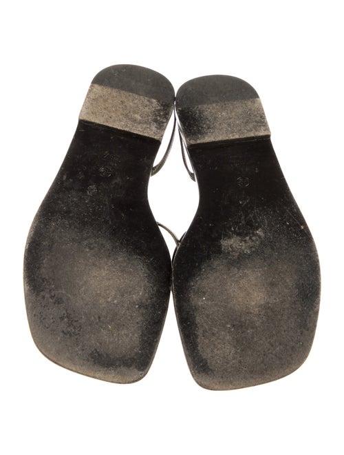 The Row Leather Slingback Sandals