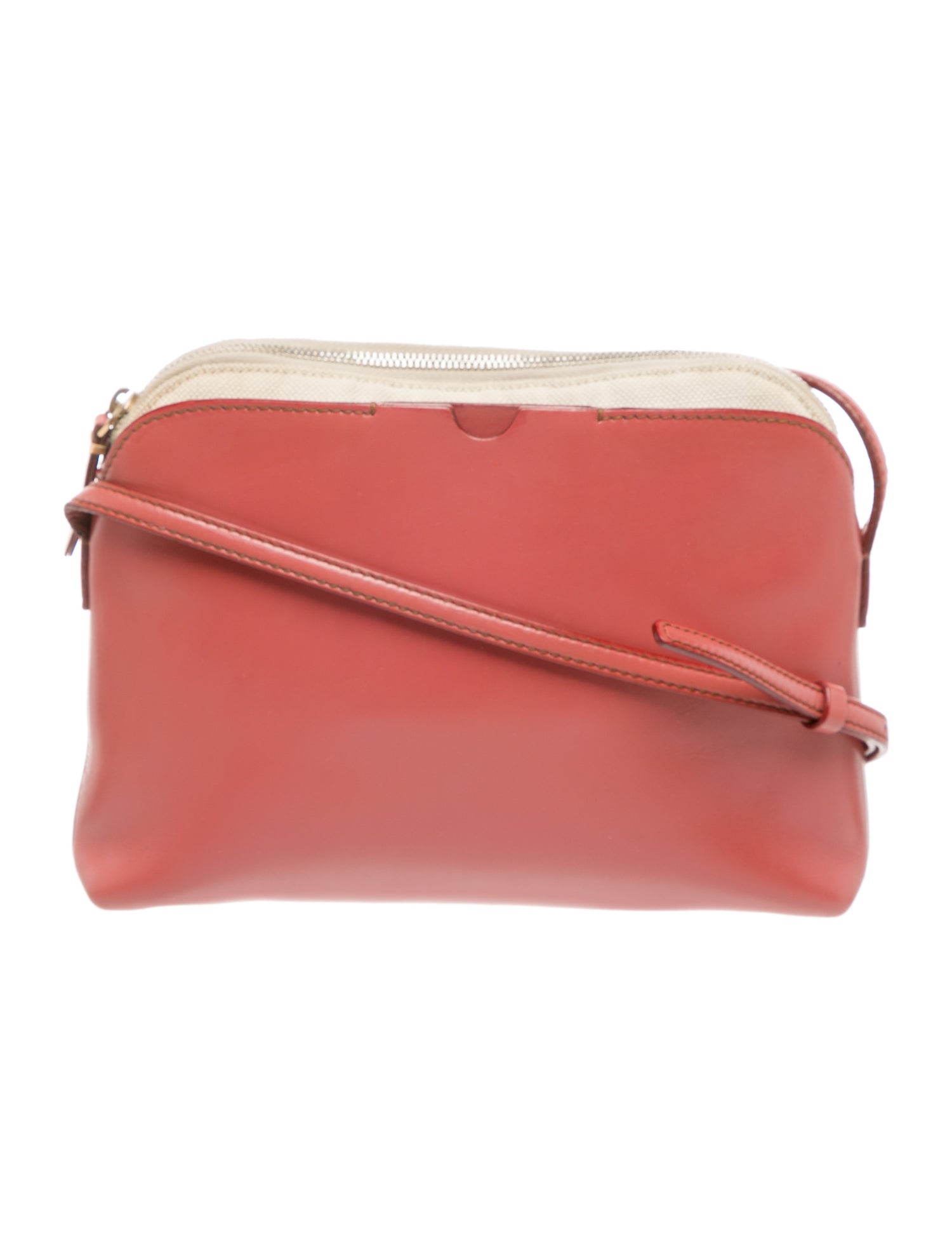 The Row Leather Crossbody Bag Vintage