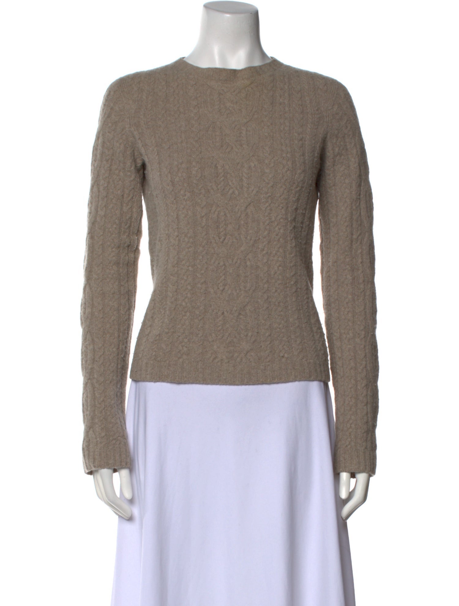 The Row Merino Wool Crew Neck Sweater