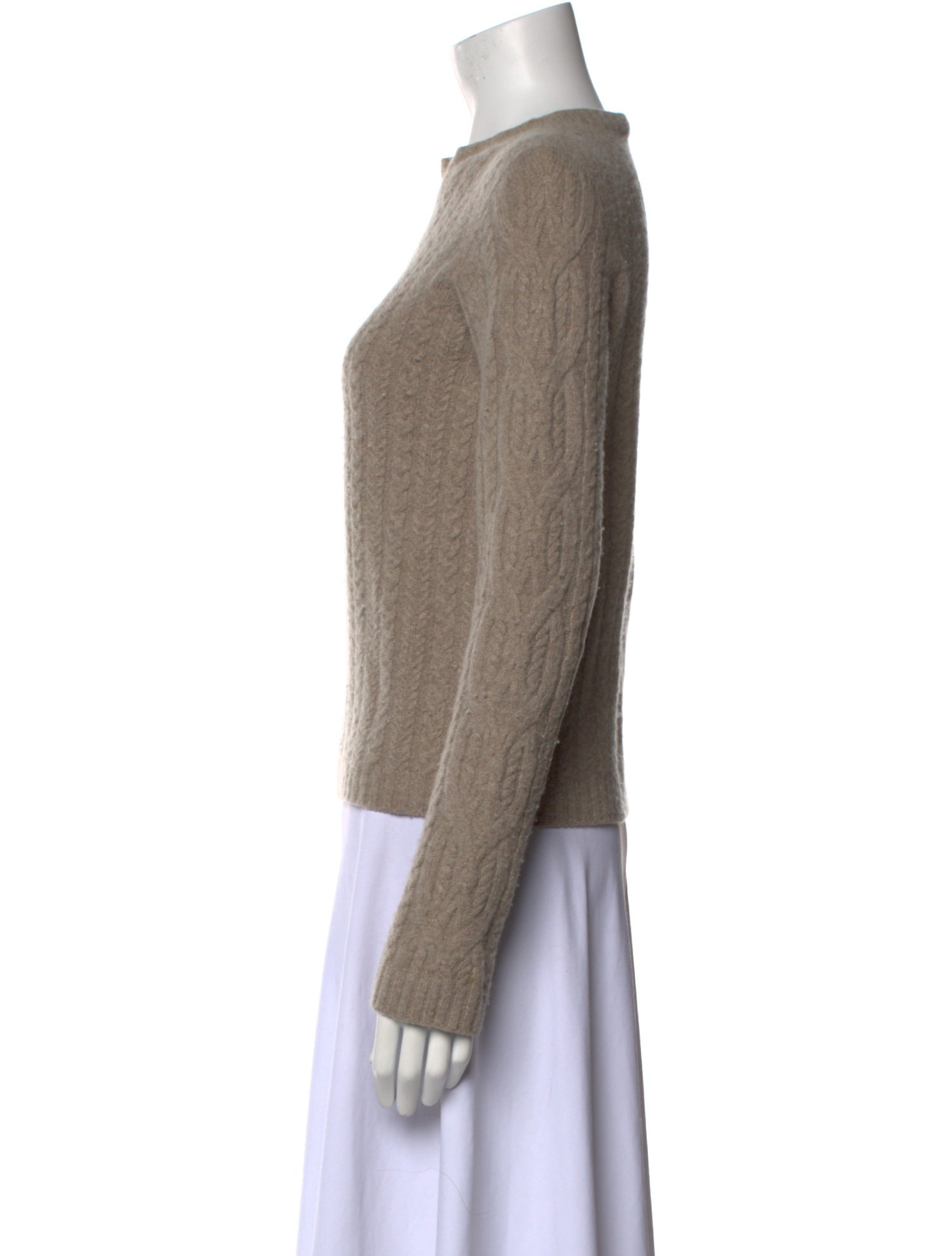The Row Merino Wool Crew Neck Sweater