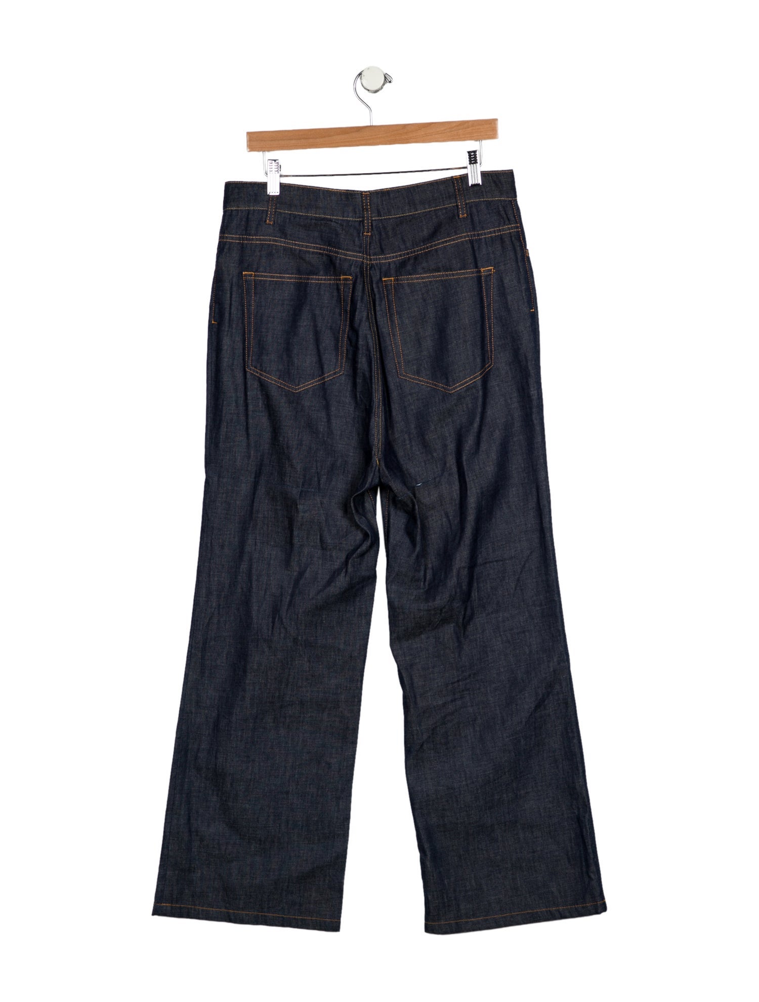 The Row High-Rise Wide Leg Jeans