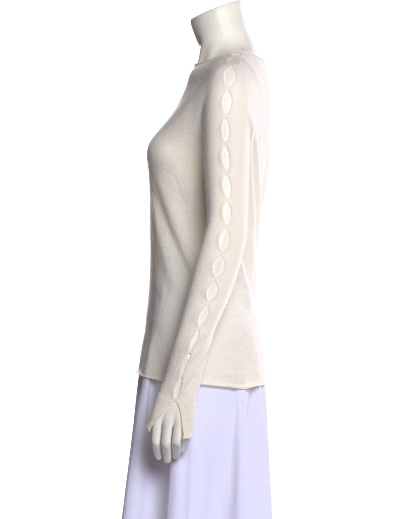 The Row Cashmere Crew Neck Sweater