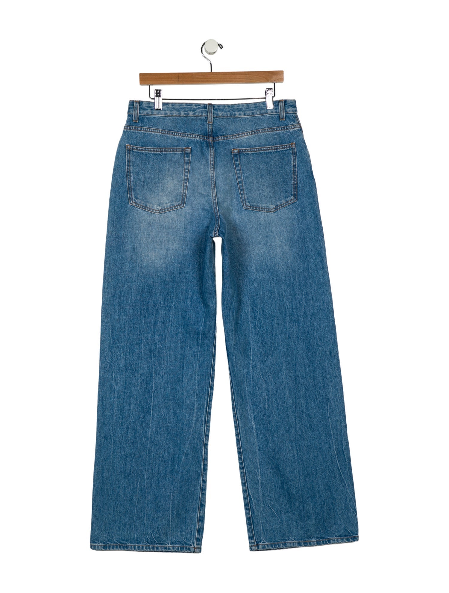 The Row High-Rise Wide Leg Jeans