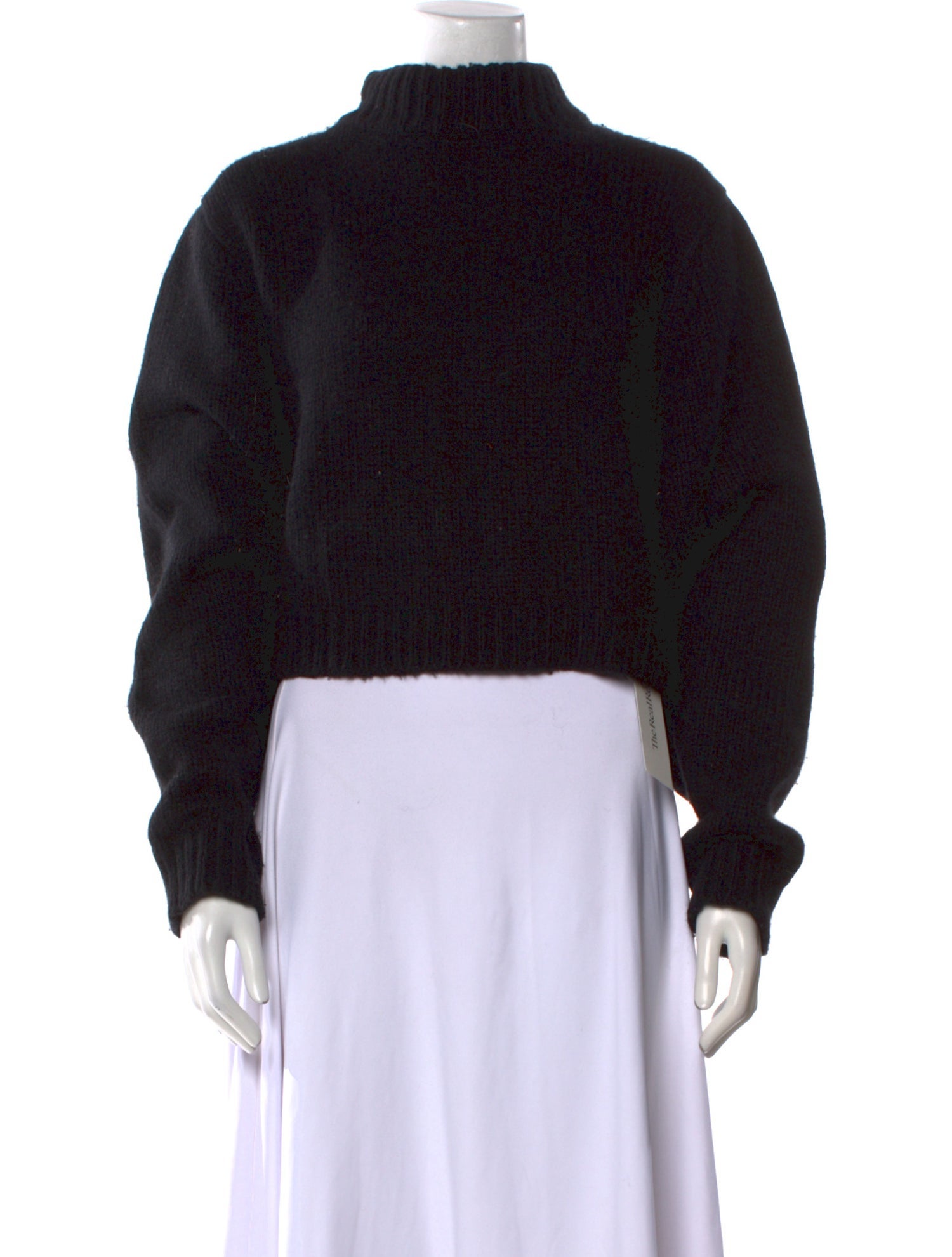 The Row Cashmere Mock Neck Sweater