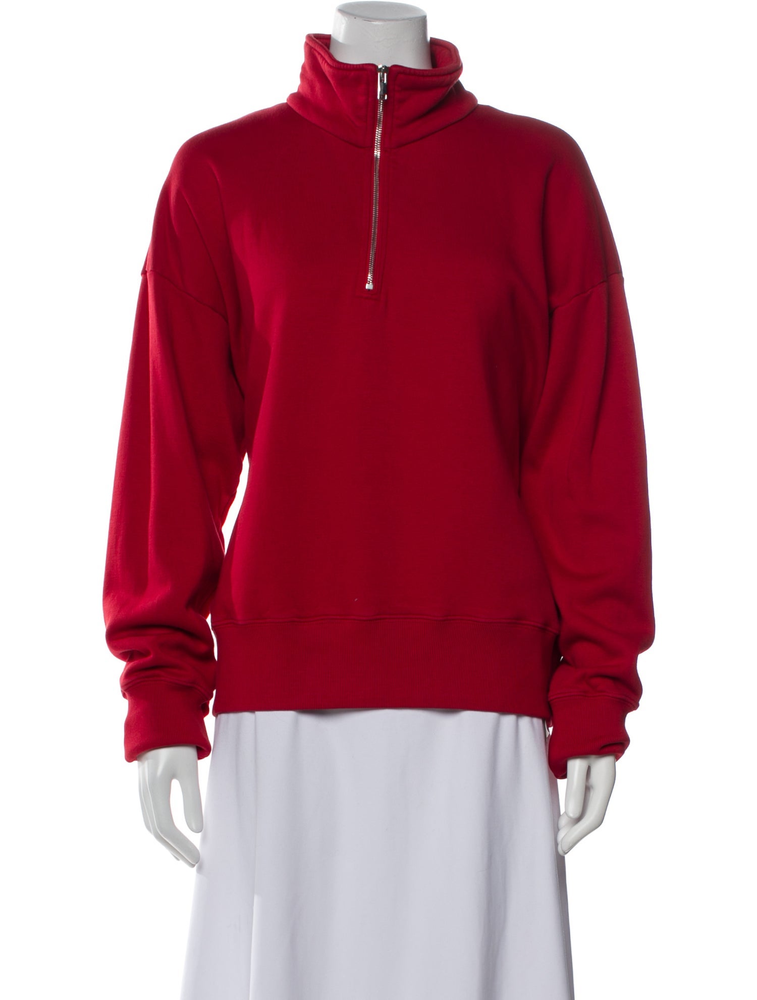 The Row Stanfield Mock Neck Sweatshirt