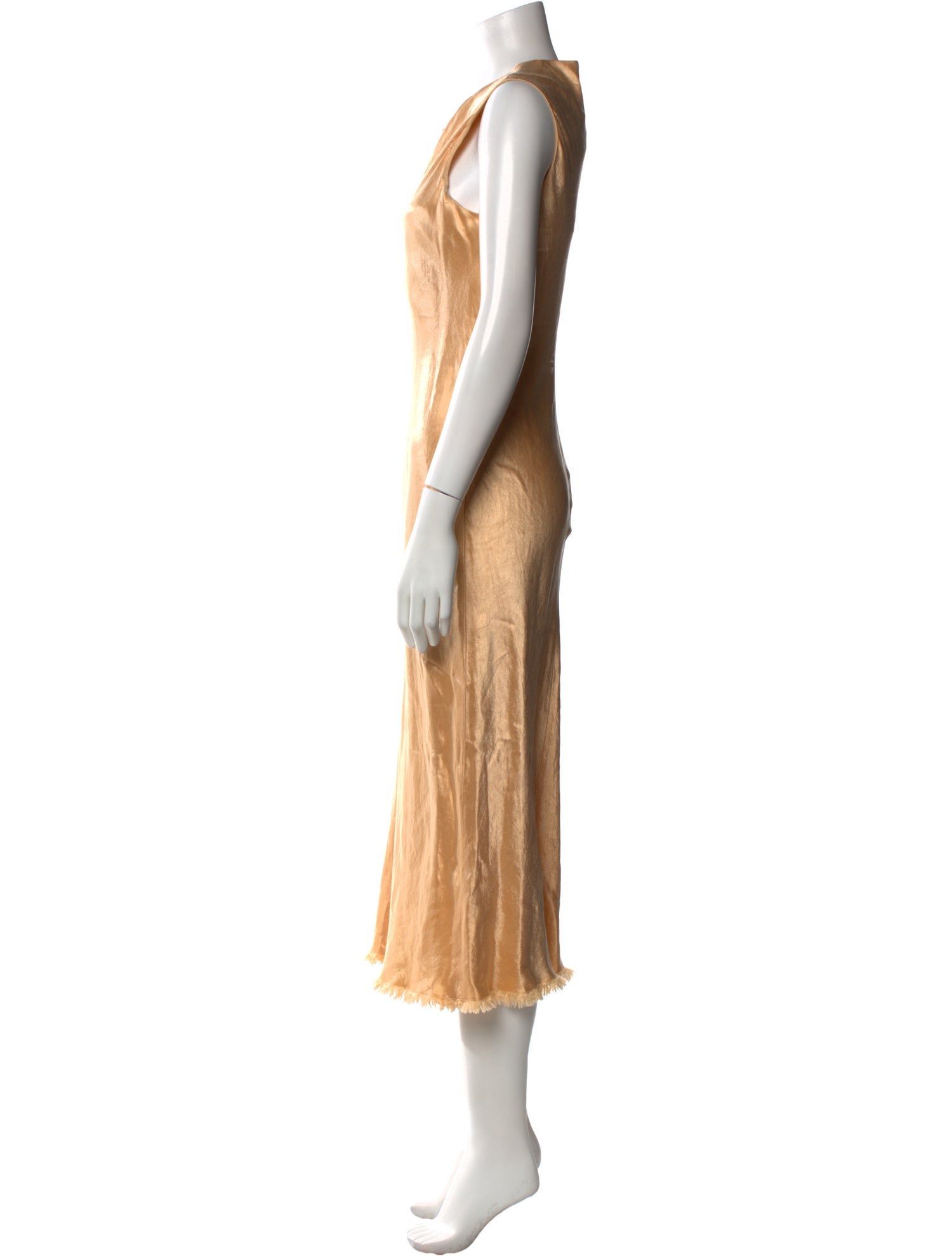 The Row V-Neck Long Dress