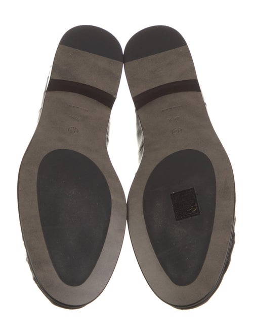 The Row Soft Loafer Eel Skin Loafers
