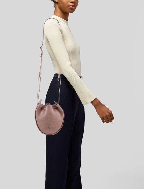 The Row Suede Bucket Bag