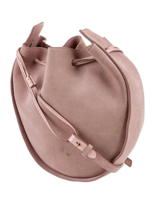 The Row Suede Bucket Bag