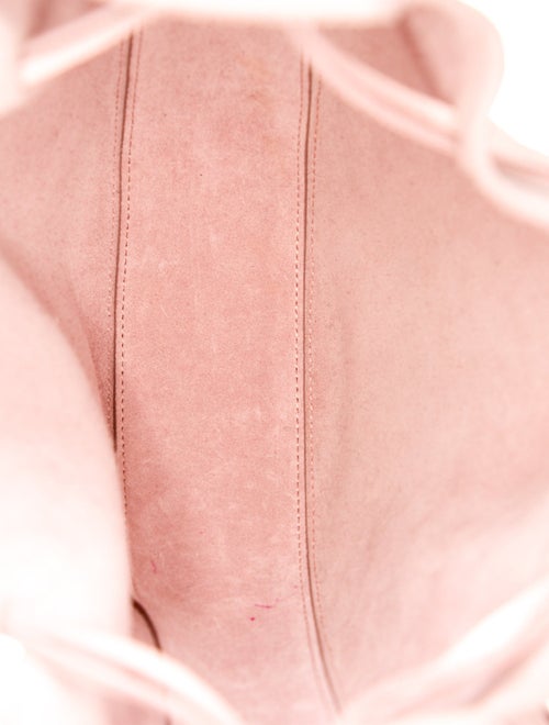 The Row Suede Bucket Bag