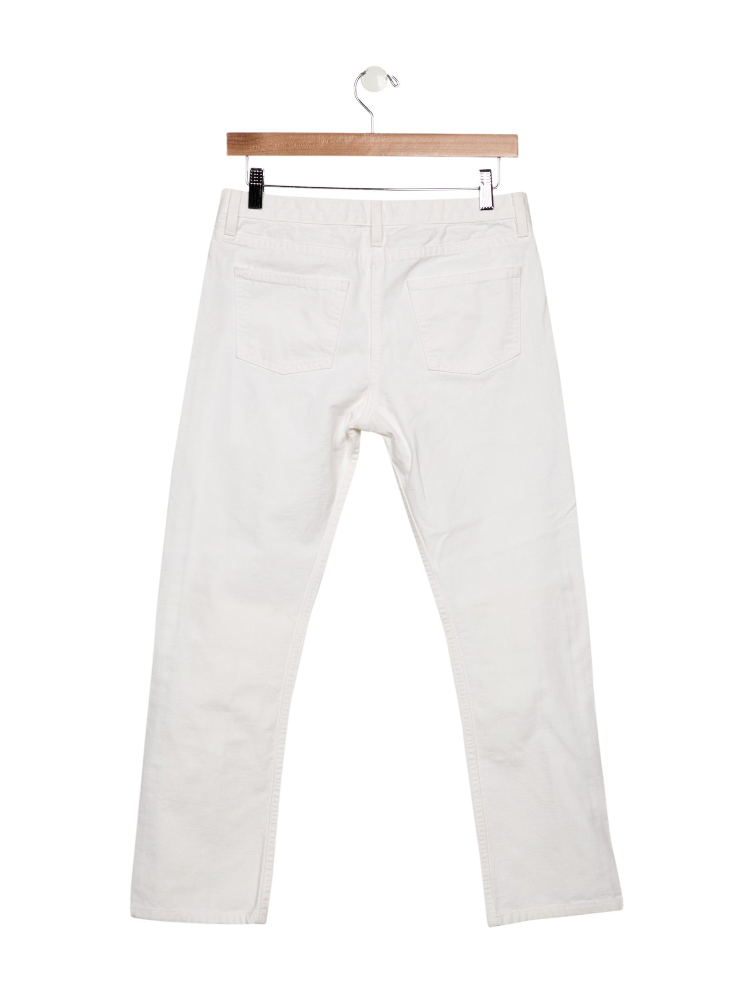 The Row Mid-Rise Straight Leg Jeans