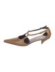 The Row Bourgeoise Salomé Lizard Slingback Pumps