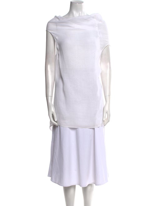 The Row Cowl Neck Sleeveless Tunic