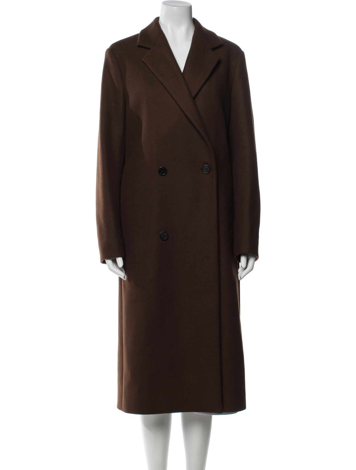 The Row Virgin Wool Peacoat