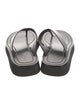 The Row Ginza Leather Flip Flops