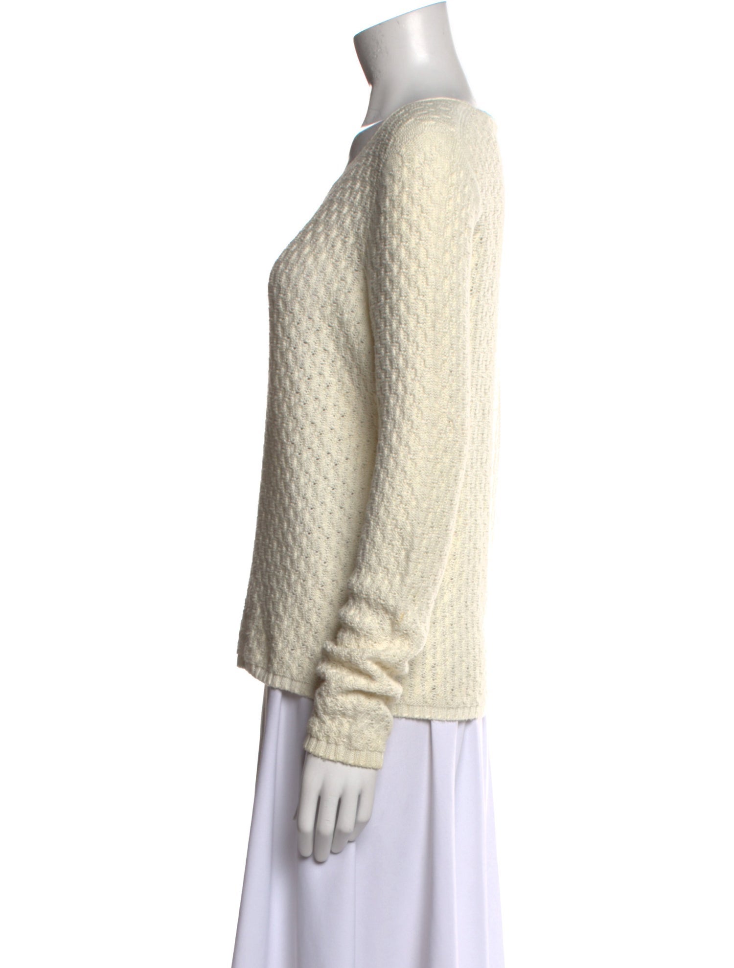 The Row Cashmere Scoop Neck Sweater