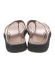 The Row Leather Flip Flops