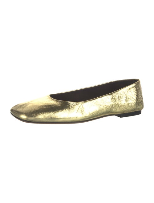 The Row Leather Ballet Flats