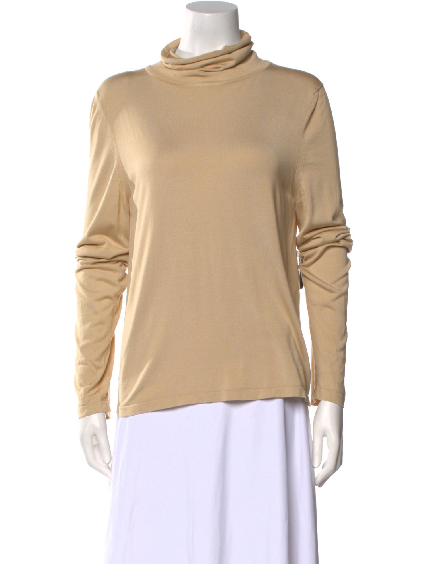 The Row Silk Turtleneck Sweater