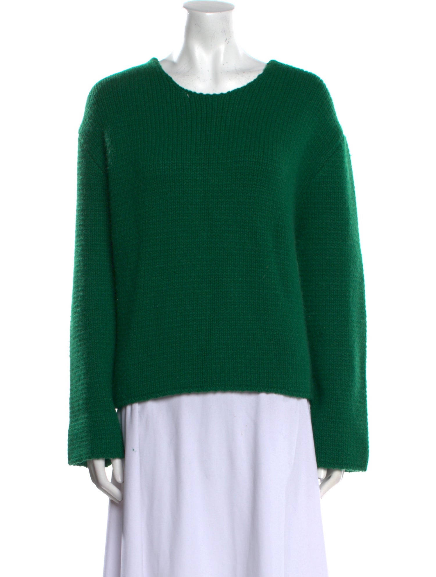 The Row Cashmere Scoop Neck Sweater