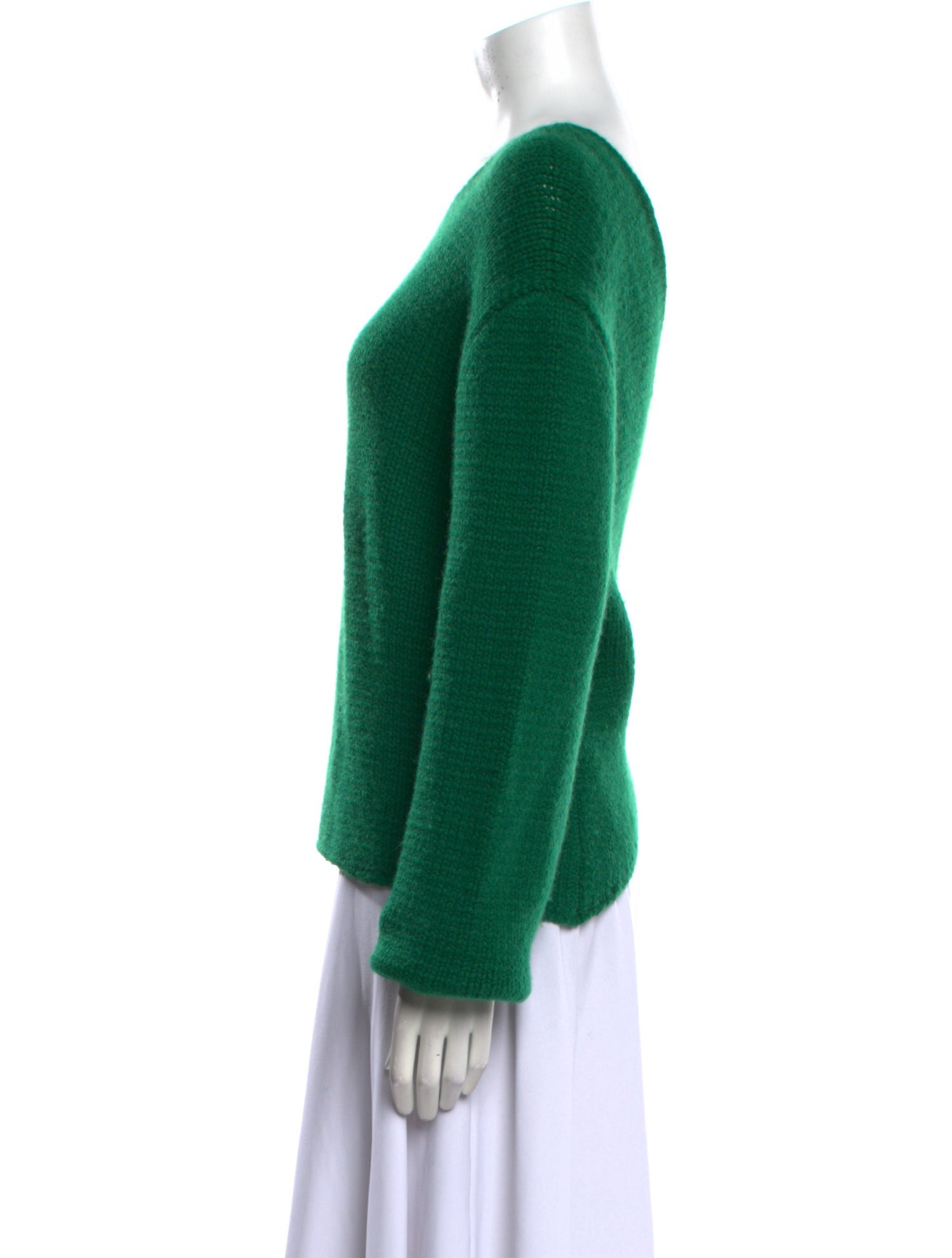 The Row Cashmere Scoop Neck Sweater