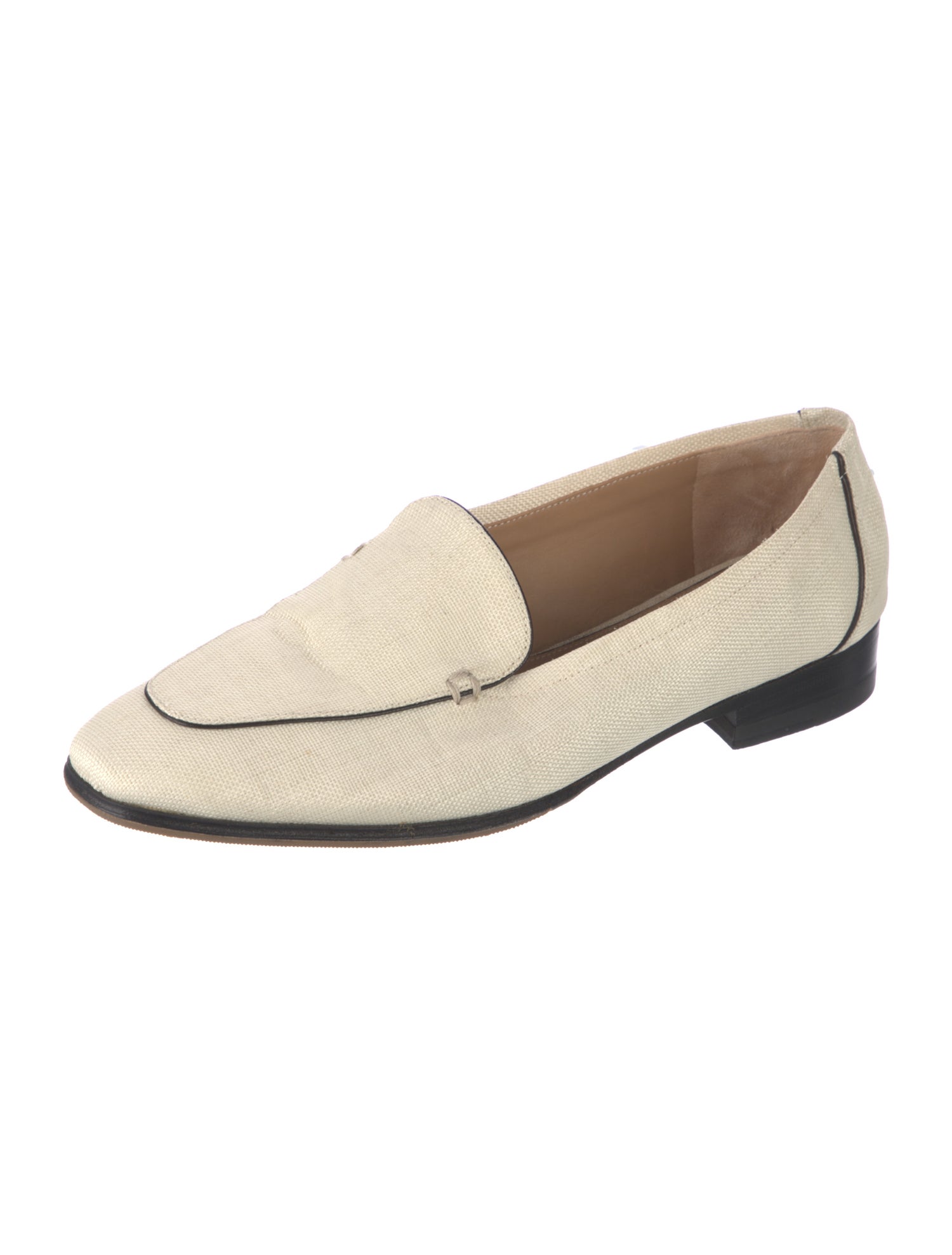 The Row Canvas Loafers